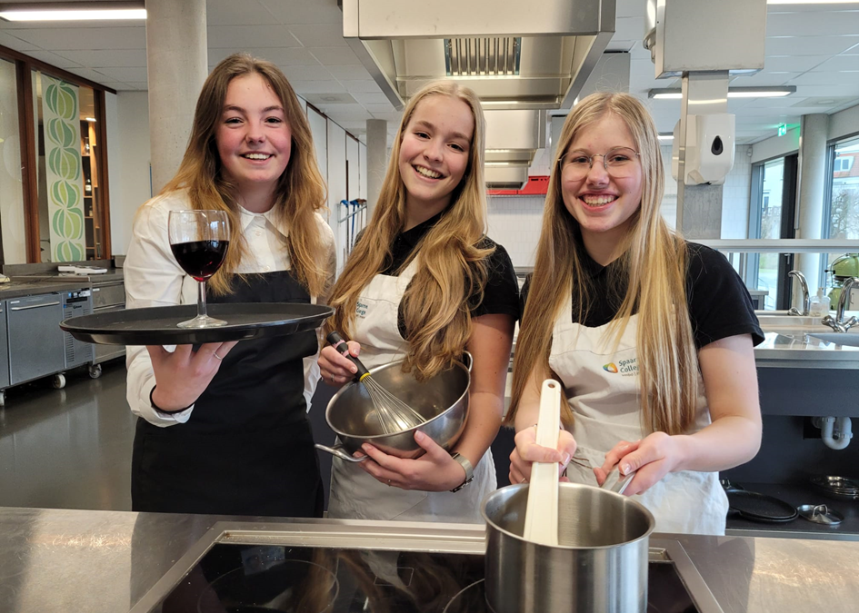 Spaarne College leerlingen doen mee aan culinaire vakwedstrijd