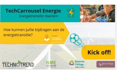 Kick-off Techcarroussel voor tweedeklassers
