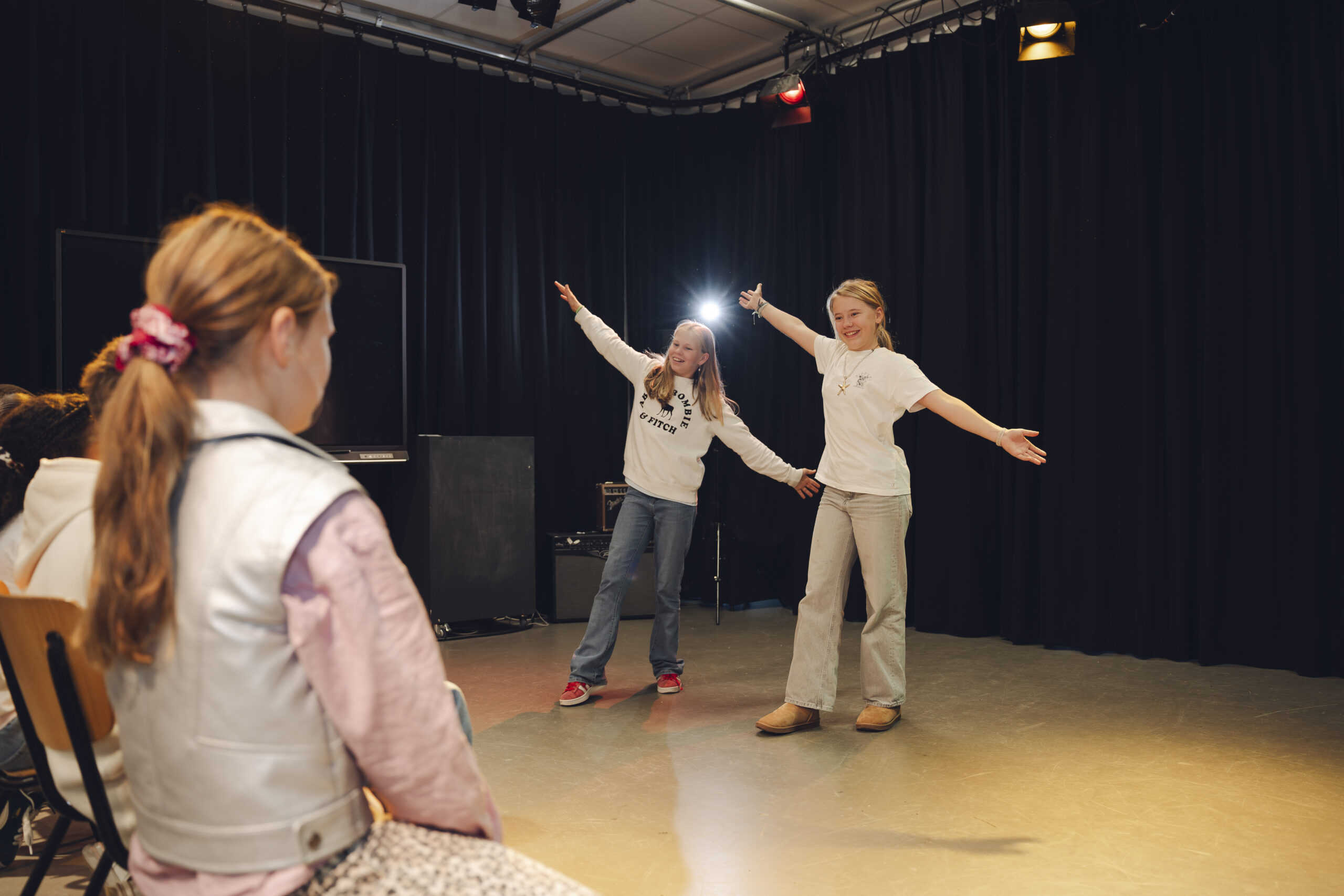 SpaarneCollege theaterles