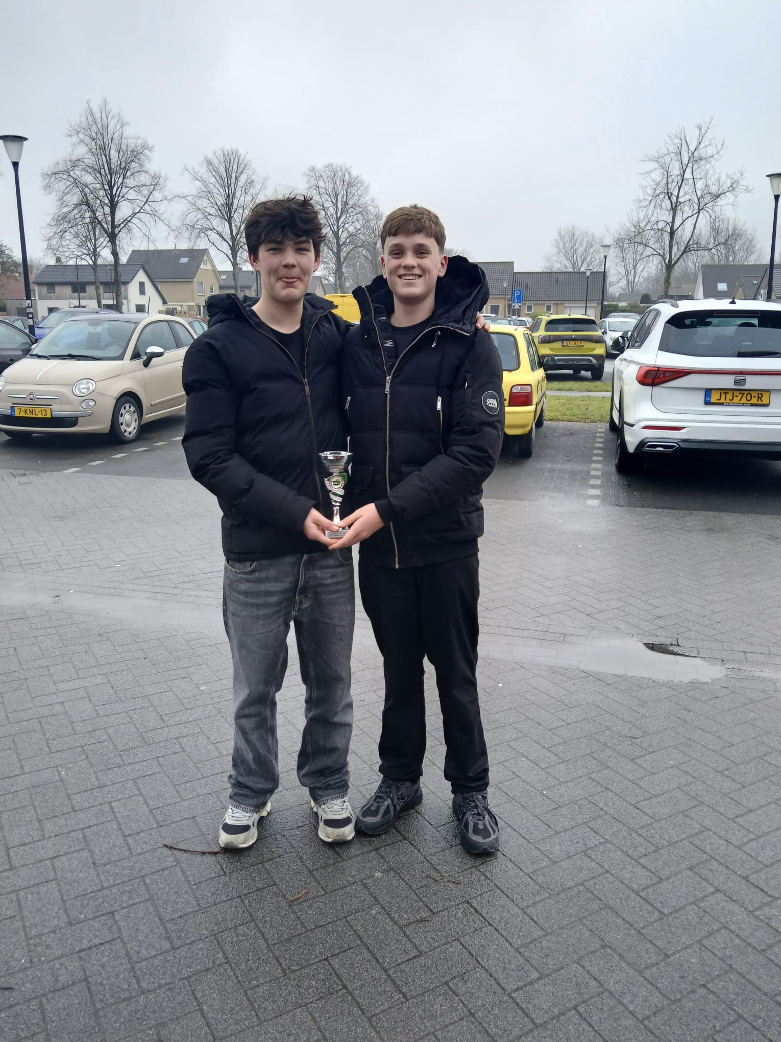 Bryan en Ilja eerste prijs vakwedstrijd skills 2026 - 2