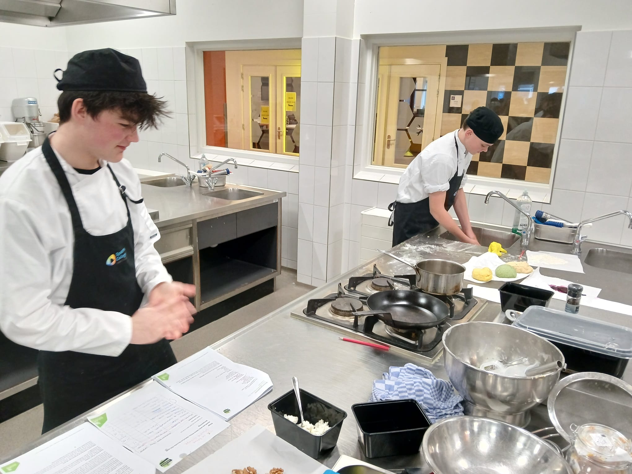 Bryan en Ilja vakwedstrijd skills 2026