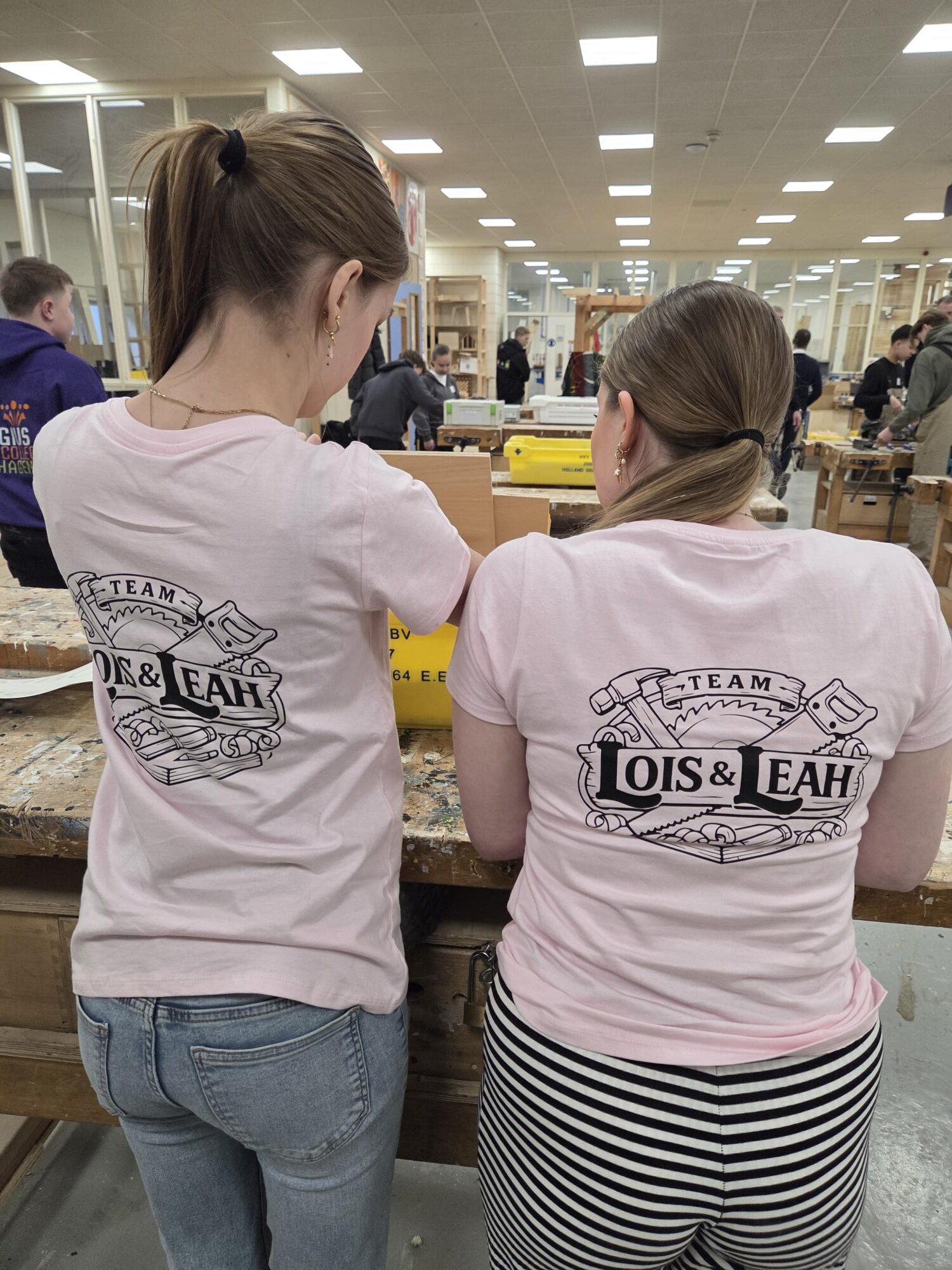 Leah en lois skills vakwedstrijd bwi feb 2026